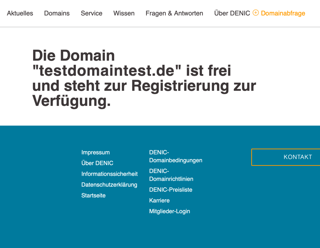 Domain-ist-frei-Denic
